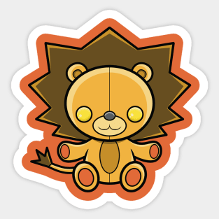 Cute Lion Sticker